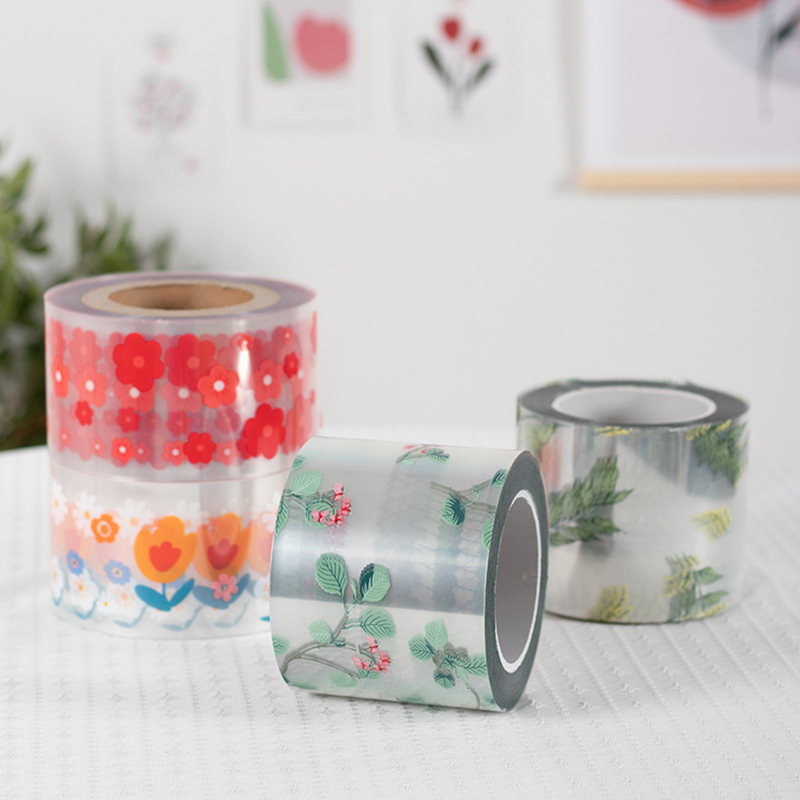 8cm生日蛋糕硬围边透明卡通树叶