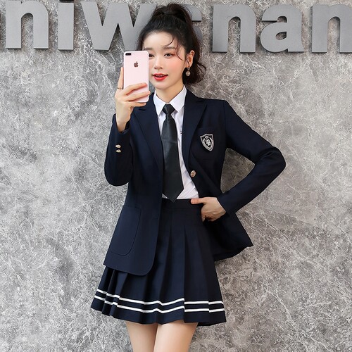 jk制服套装西装初高中大学生校服