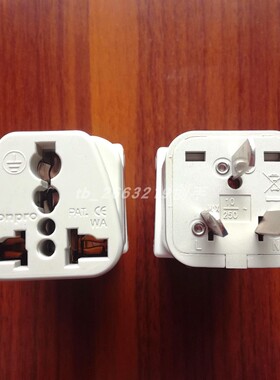 wonpro稳不落万用转换插头WA-16三扁澳式插脚旅游多用插座转接头