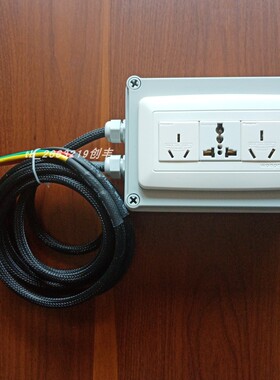 安规综合测试仪接线盒通用款综测配件测试盒16A插座 新款接线盒AN