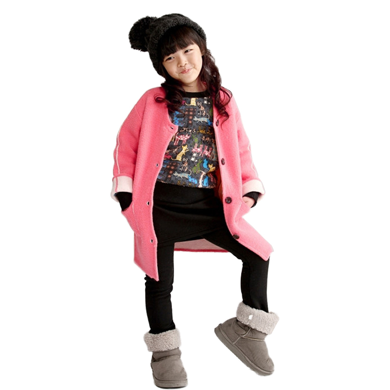 Manteau pour fille en laine - Ref 2162414 Image 5