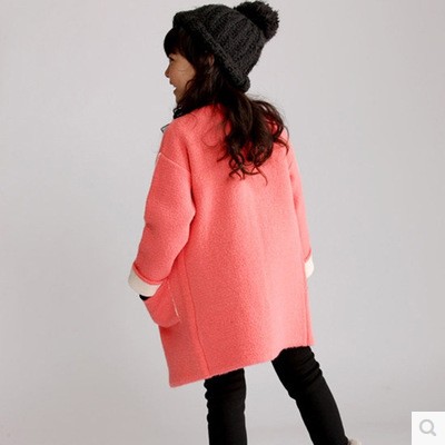 Manteau pour fille en laine - Ref 2162414 Image 3