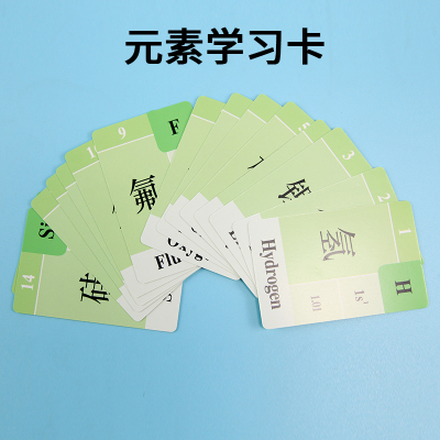 化学元素卡元素学习卡科学