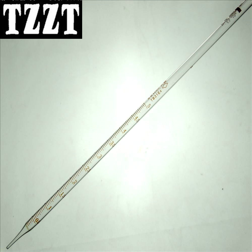 移液刻度吸管 5ml精度0.05ml  实验吸管 环标刻度滴管化学实验器