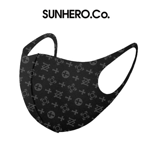 sunhero冰丝口罩可水洗