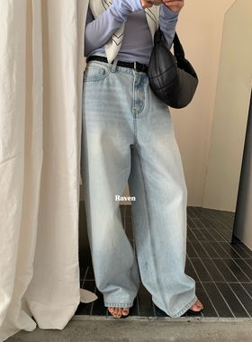 IMISS-春主推爆款版型巨好万能百搭高品质双工艺洗水牛仔裤