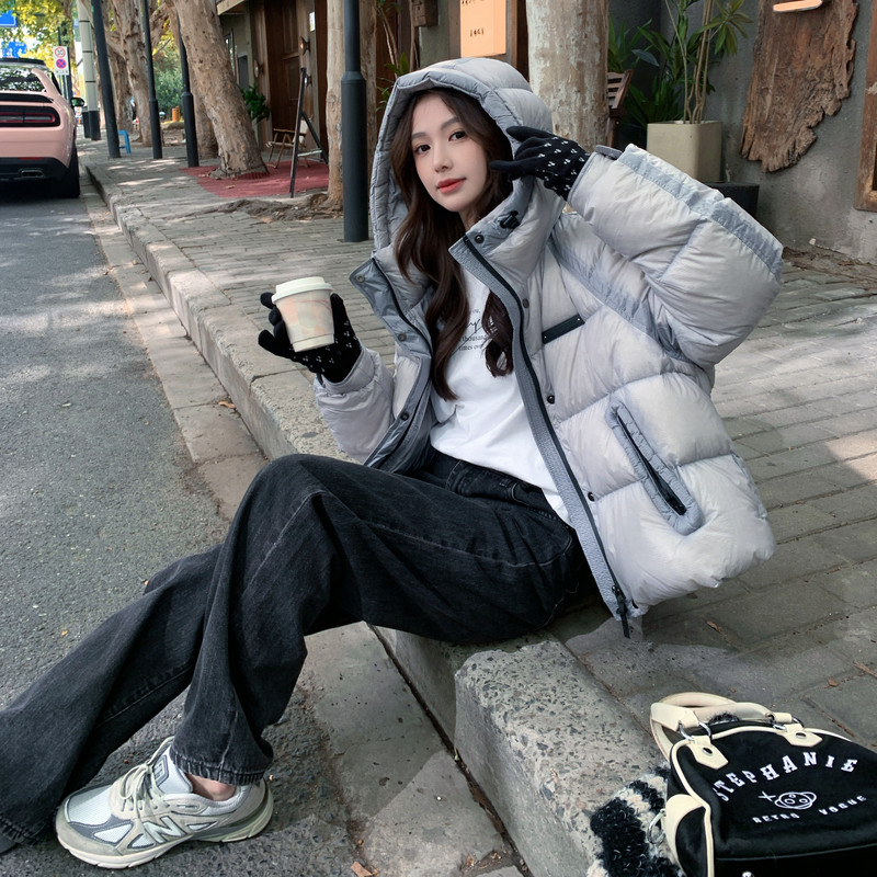 [新款]已备货90白鸭绒短款羽绒服P325K448,女装羽绒服,2C311
