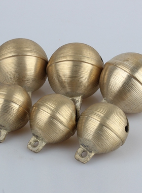 牛马羊铜铃铛铜超大号超响大型犬铃铛马铃铛骆驼黄铜铃铛