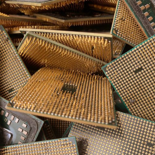 镀金插针废料提炼黄金电子元件