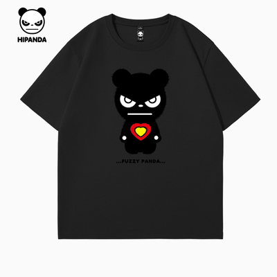 街头风短袖T恤HiPanda潮牌