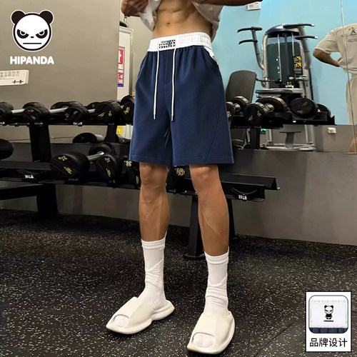 HiPanda夏季薄款运动短裤男休闲