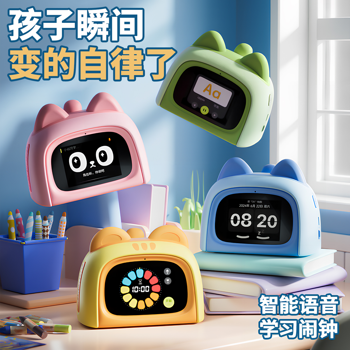 送孩子喜欢的AI智能闹钟