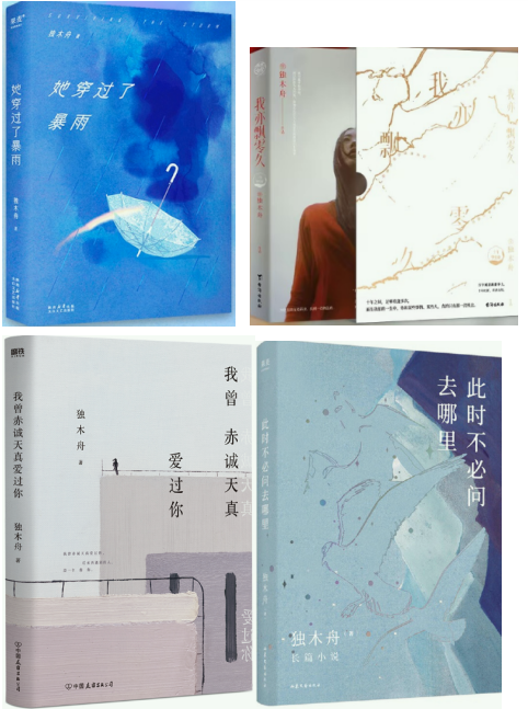 【正版】独木舟作品共4册:她穿过了暴雨+我曾赤诚天真爱过你+我亦飘零久+此时不必问去哪里。