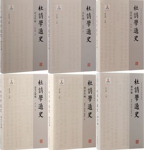 辽金元 山东大学文史哲研究专刊 包邮 域外编 现当代编 明编 清代编 宋代编 杜诗学通史6册：唐五代编 正版
