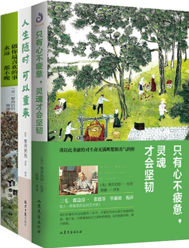 正版现货 包邮 摩西奶奶作品 全3册 做自己喜欢的事，永远没有太晚的开始+人生随时可以重来+只有心不疲惫，灵魂才会坚韧 全集