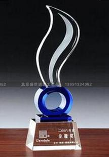 水晶奖杯金属五角星奖杯奖牌团队年终奖杯比赛颁奖纪念品专业定制