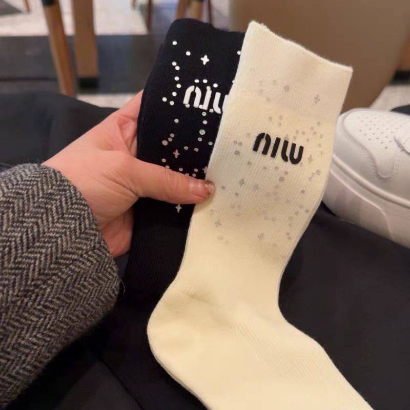 超好看的缪风烫印满天星显瘦外穿小香风个性洋气百搭堆堆纯棉袜子,运动包/户外包/配件,手包,淘宝优惠券,粉丝福利购,淘宝优惠卷