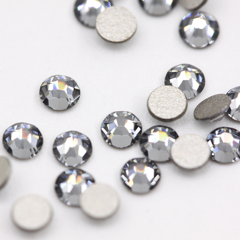 施华洛水晶2058银色圆形美甲钻