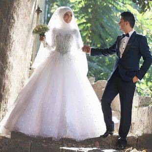 Bridal 梦幻显瘦星空网红款 Gown Wedding Dresses 豪华奢侈礼服