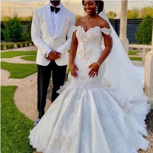 Bridal 主婚纱新娘2022新款 Dresses Wedding Gown 大拖尾法式