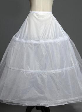 新娘齐地蓬蓬婚纱裙撑 Wedding Petticoat Crinoline Underskirt