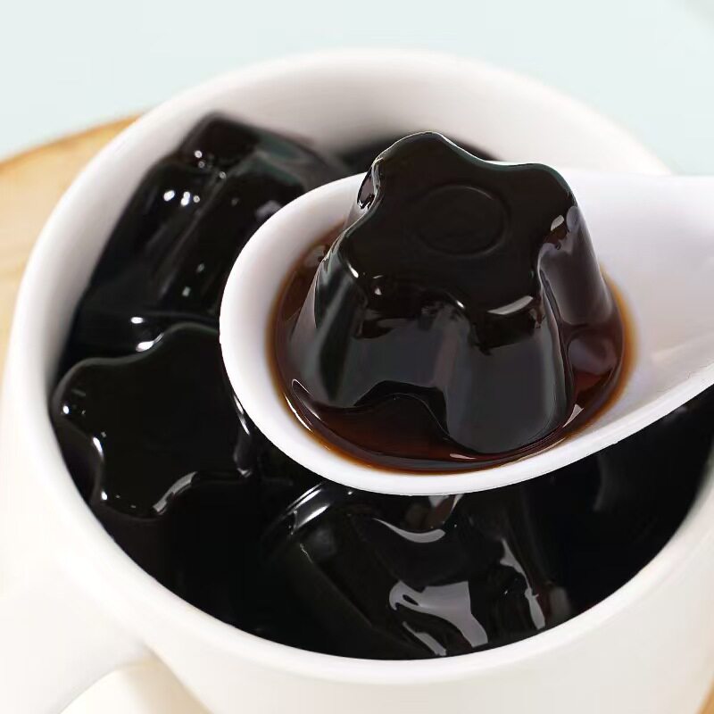龟苓膏果冻办公室零食原味果冻降火独立包装即食爽口速食整箱