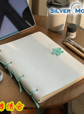 SilverMoon银月2026b5笔记本高档简约复古大气商务笔记本大号经典记事本女生办公会议记录本高颜值