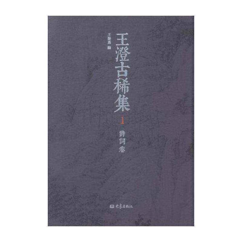 正版王澄古稀集（全4册）9787534774126 王鉴为大象出版社文学文艺作品集中国当代 书籍