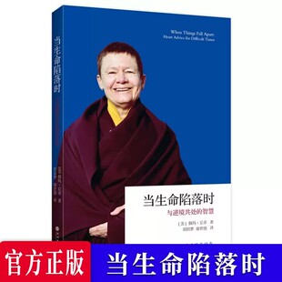 当生命陷落时:与逆境共处的智慧佩玛丘卓 勘透逆境 充满法喜 身心灵导师胡因梦推荐 自我实现成功励志 创巴仁波切西藏金刚乘比丘尼
