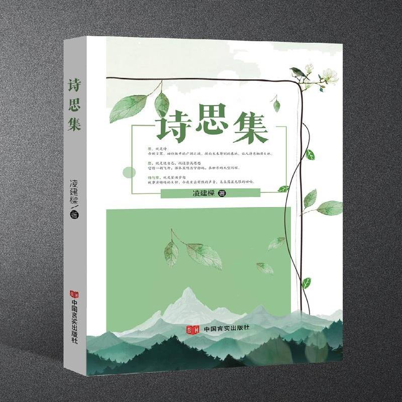 正版诗思集9787517146506 凌建樑中国言实出版社文学  书籍