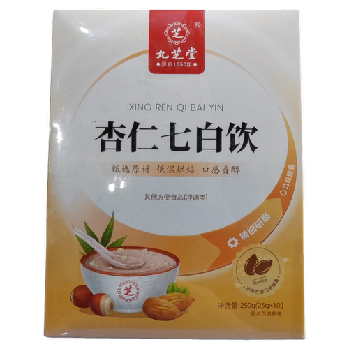 【到27年6月】九芝堂杏仁七白饮【250g（25gx10）】