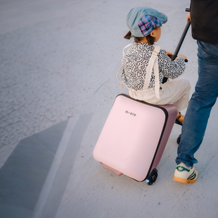 迈古micro儿童行李箱20寸拉杆箱可坐可拆卸遛娃神器二合一登机箱