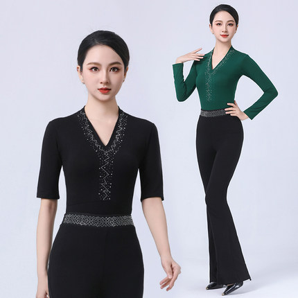 2025新款春夏形体训练服装气质礼仪走秀导师仪态体态基训模特套装