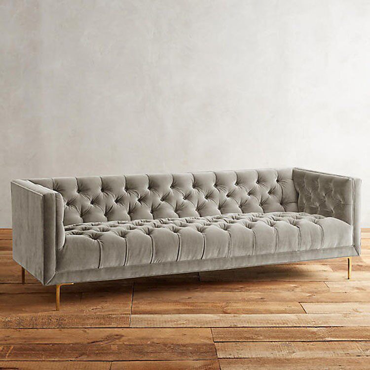 美式鄉村絨布沙發北歐簡約拉扣三人沙發新古典沙發組合後現代在類目 住宅傢俱, 沙發類, 布藝沙發中 - 來自Buy2taobao.com提供專業的淘寶代購服務