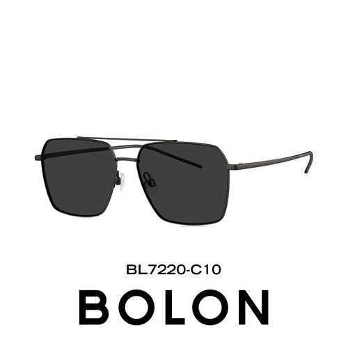 BOLON暴龙眼镜26新品飞行员式框百搭墨镜男出游驾驶太阳镜BL7220