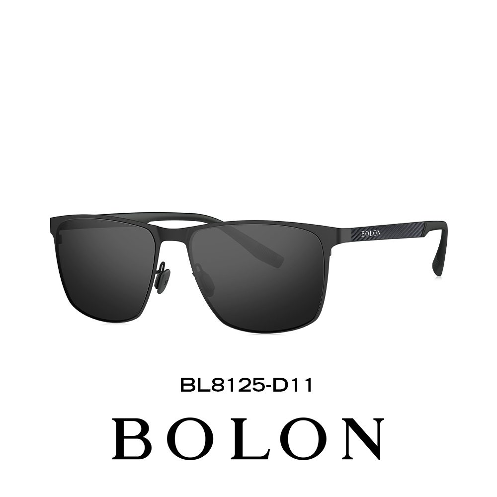 BOLON暴龙眼镜25新品偏光钓鱼方框太阳镜碳纤维驾驶墨镜男BL8125