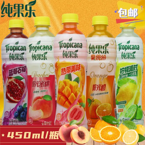 纯果乐果缤纷康师傅混合果味果汁