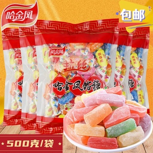 哈金凤饴糖500g童年怀旧高粱饴糖果婚庆结婚喜糖年货过年零食软糖