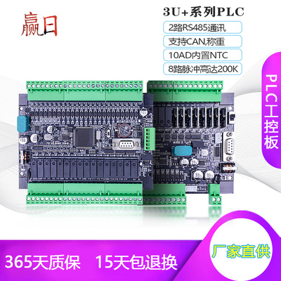赢日3U+系列2路485PLC新品上市