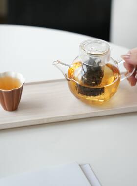 无垠器皿茶壶茶盘茶杯三件套送礼