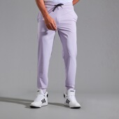 子休闲跑步长裤 2024男士 束脚收口裤 速干健身长裤 纯色高弹力运动裤