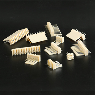 KF2510接插件直针插座胶壳簧片 12P间距2.54mm拔插式