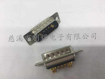 大电流特别订做DB头 7W2公头焊线 车针镀金串口 特殊订做