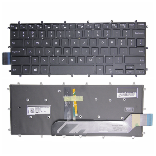 适用DELL/戴尔 Inspiron 14 7460 7472  15-7560 7572 键盘  C壳