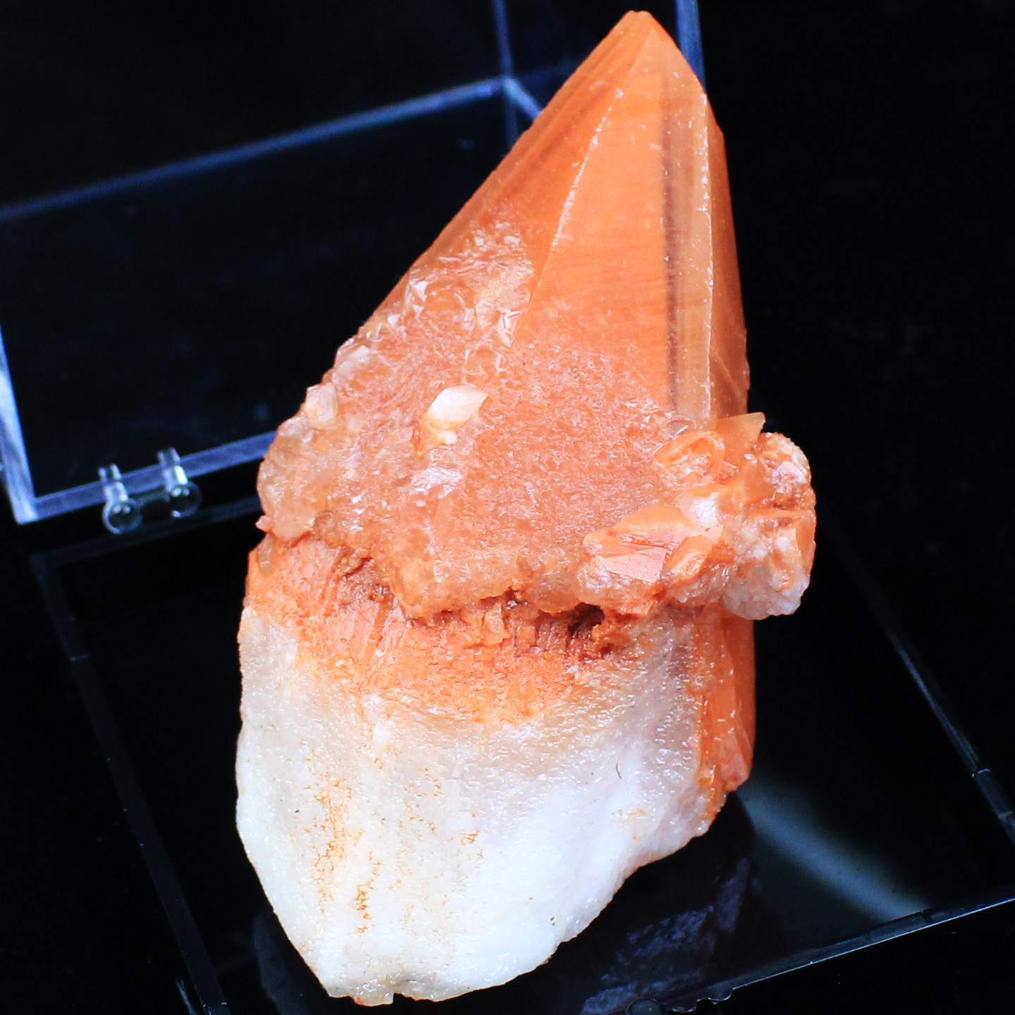 如鸿一物一图天然橙色水晶矿石标本石头方解石亚克力方盒原石奇石,饰品/流行首饰/时尚饰品新,奇石,淘宝优惠券,粉丝福利购,淘宝优惠卷