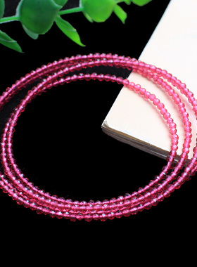 如鸿女士尖晶石水晶手串