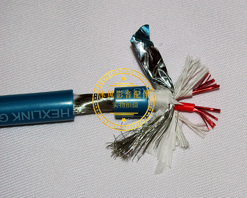 美国卡达斯GOLDEN 5-C发烧音响卡农卡侬平衡线双莲花音频信号散线