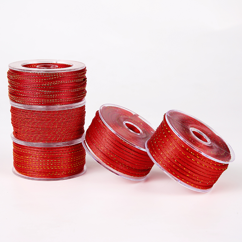 红色加金线72号玉线4567号线编织