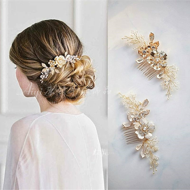 出口品质立体感枝桠欧美风发梳