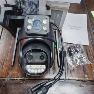 8倍变焦超级看看icsee网络摄像机球机wifi camera对讲监控摄像头